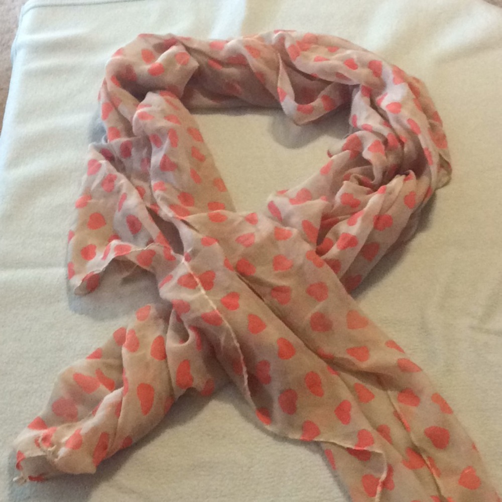 J Francis big heart scarf